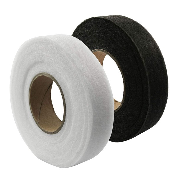 NX Garden 2 Rolls Hem Tape No Sew, Fabric Fusing