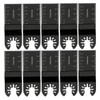10pcs Oscillating Saw Blades Quick Release Multitool for Metal Wood