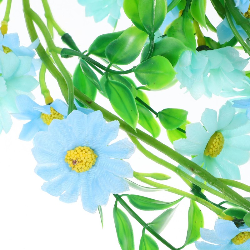KONTONTY Sunflower Kitchen Decor Silk Artificial Daisy Flower Garland Hanging