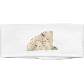 'Polar Bear Mother & Cubs' Beauty Head Band/Hair Band (HB00031848)