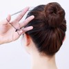 100pzs Red para Cabello, Red de Pelo Tejida,Gorros Malla cofias