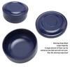 Men Shaving Soap Bowl Dark Blue Wide Mouth Easy To
