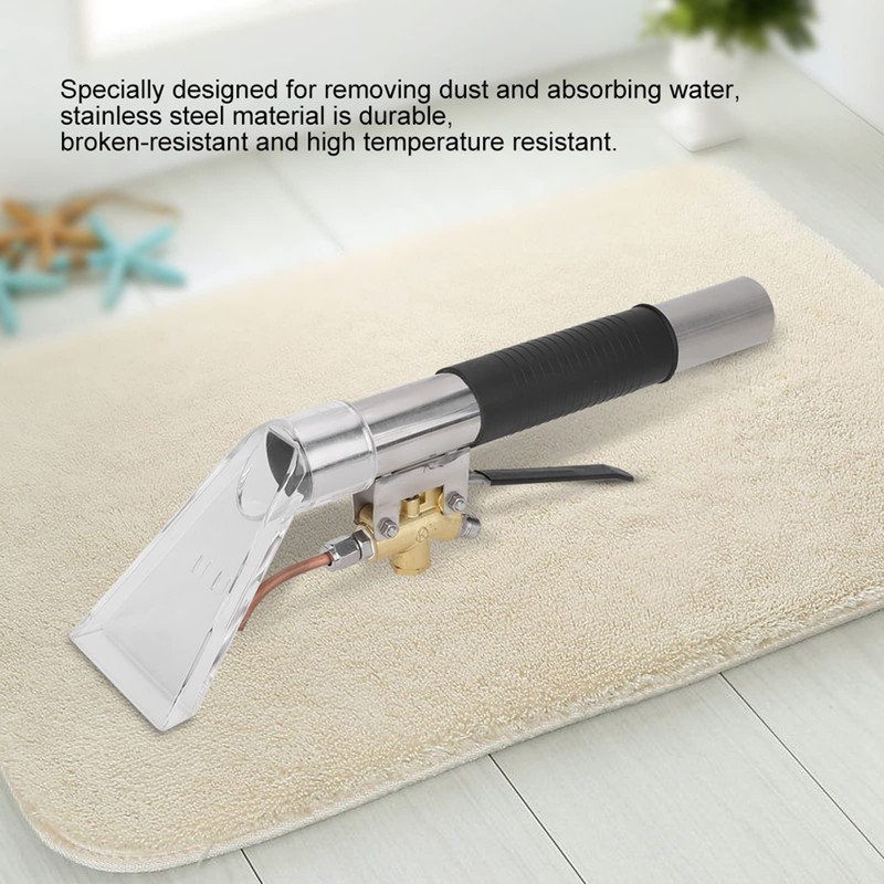 Jerliflyer Carpet Extractor Wand,Interior Upholstery Vac Cleaning Vacuum Suction Stick,