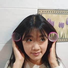 Large Velcro hair rollers / 헤어롤찍찍이왕그루프