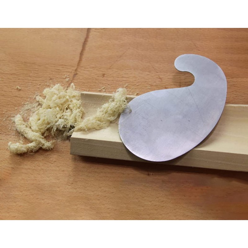 Wood Cabinet Scraper Concave Convex Hollow & Goose neck Scrapers
