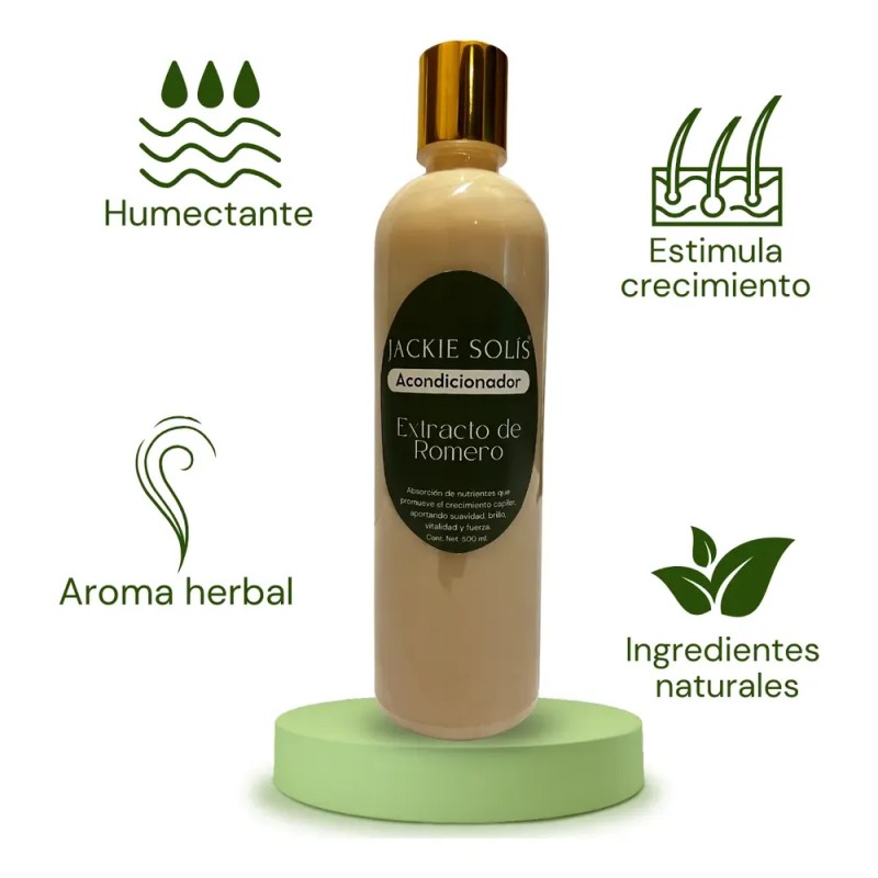 Tratamiento Jackie Solís Anticaída Y Crecimiento Capilar