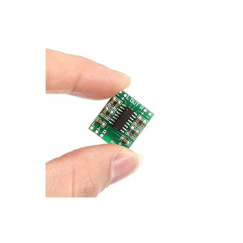 Hailege 10pcs PAM8403 2x3W Mini Digital Power Amplifier Board AMP