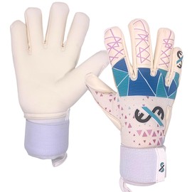 ExE-GK Football goalkeeper glove Inception Academy for Adult Youth and Kids Boys Girls Training and Games 4mm Latex Negative cut Double Wrist Strap Sizes 5-11 (7)