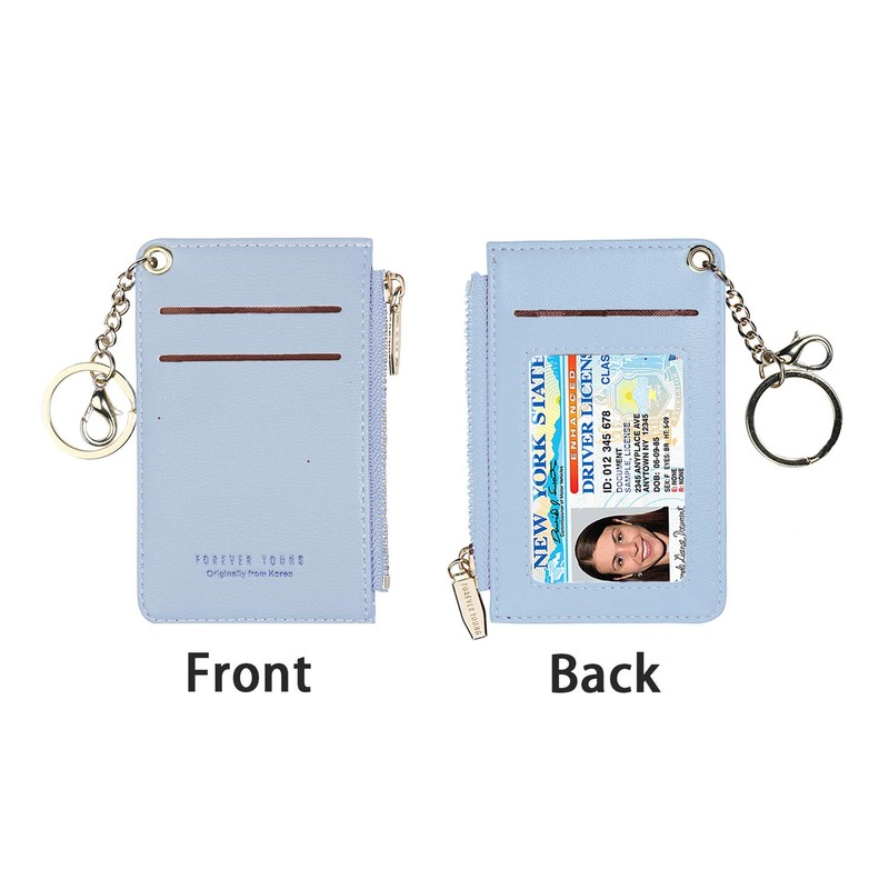 Small Wallets for Women Slim Leather Card Case Holder Wallet