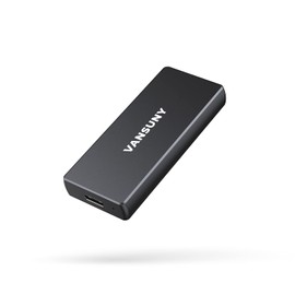 Vansuny SSD 500GB, External Hard Drive 500GB, Ultra Mini Portable SSD 500GB USB 3.1 Type C External Hard Drive Read Speed 550MB/s for PC/Desktop/Laptop/Tablets/Smartphones