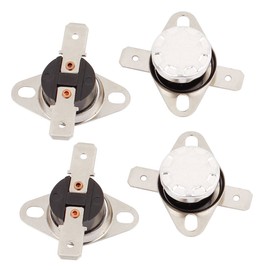 sourcingmap 4PCS KSD301 60C 140F NC Thermostat Temperature Thermal Control Switch