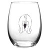 Winnie The Pooh Collectible Wine Glass Set (Eeyore)