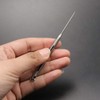 TISUR Titanium Toothpick, Multifunction, Lightweight, EDC Outdoor Equipment, Portable, Convenient,