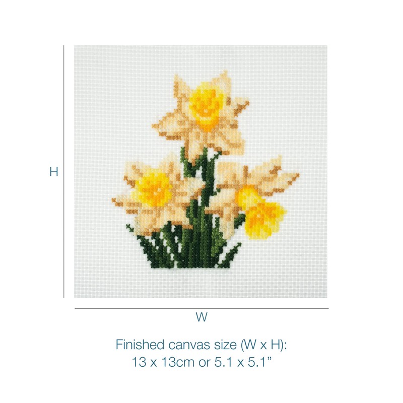 Trimits Mini Counted Cross Stitch Kits, 13 x 13cm (5