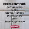Weiman Stainless Steel Cleaner & Polish, 17 fl oz 75%