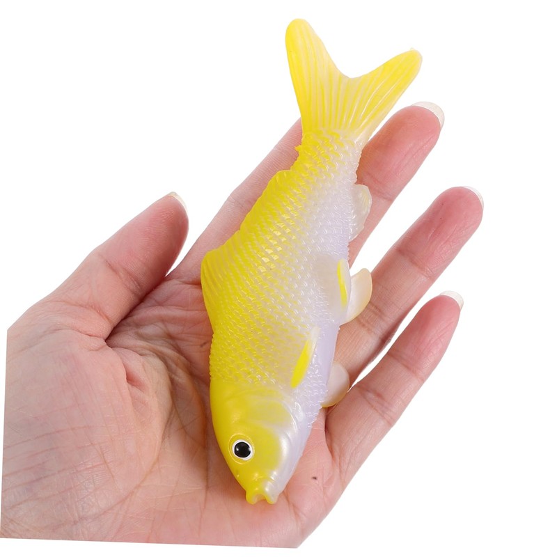 ABOOFAN 5pcs Realistic Koi Fish Models for Aquarium Decoration Vibrant
