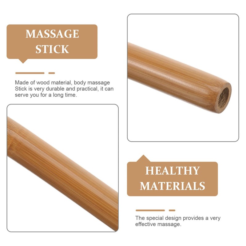 Massager Bamboo Massage Stick Bamboo Massager Tool Bamboo Guasha Tool