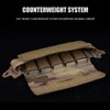 Tactical Helmet Counterbalance Weight Bag NVG Counterweight Pouch with Five