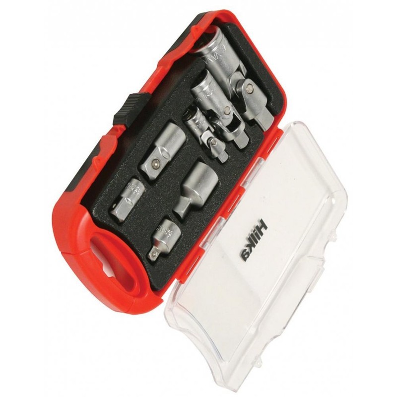 Hilka 06200700 Universal Adaptor Joint Set, Silver