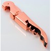 Gold & Copper Plated Corkscrew Double Hinge Waiters Wine Key/Bottle