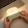 LED Bread Emotion Machine Night Light Eye Protection Portable Imitation