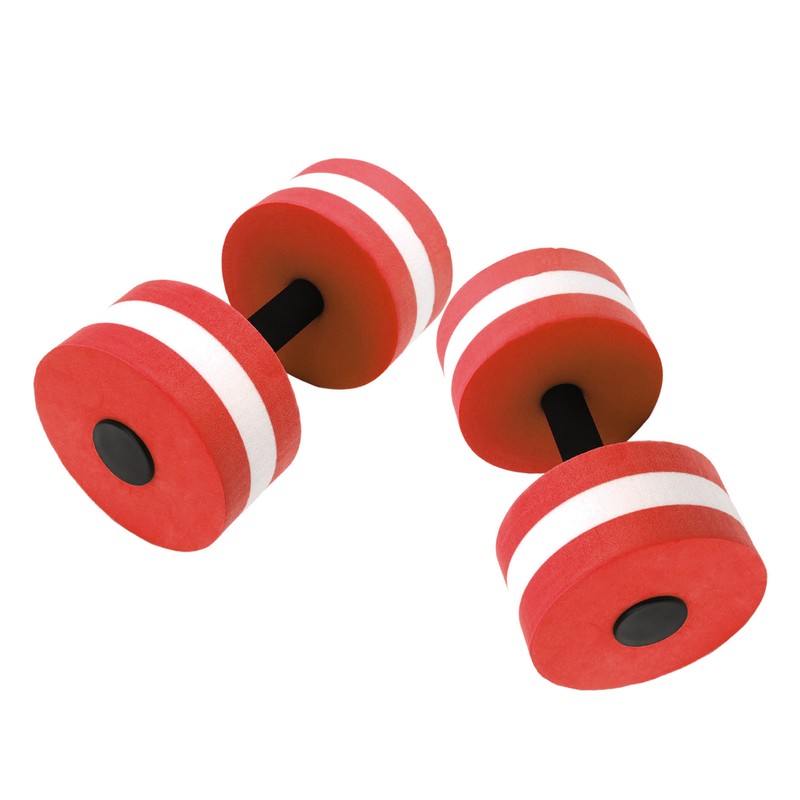 2 PCS EVA Water Floating Dumbbell Yoga Exercise Water Foam