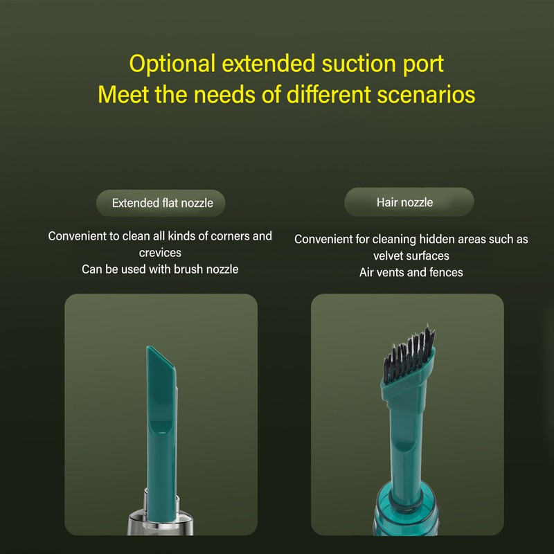 Portable Car Vacuum Cleaner Professional Efficient Safe Cordless Handheld Vacuum