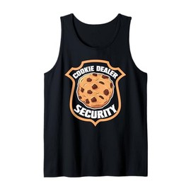 Cookie Dealer Security Funny Snack Lover Gift Tank Top