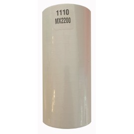 1110 White Labels for Monarch 1110 or Motex MX-2200 (16 rolls)
