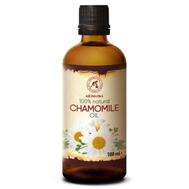 Chamomile Oil 100 ml - Chamomilla - Natural Chamomile Oil - Carrier Oil - Base Oil - Care for Face - Nails - Hands - Hair - Massage - Body Care