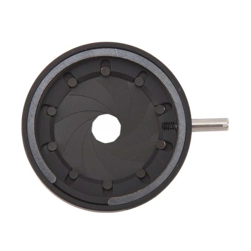 Adjustable Iris Aperture Diaphragm 1 to 16mm Aluminum Alloy Iris