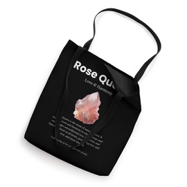 Rose Quartz Gemstone meaning: Meaning of Rose Quartz Crystal Tote Bag