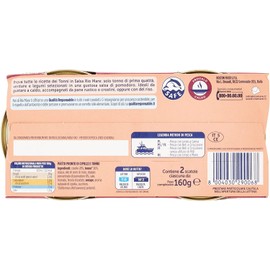 Test Pack Rio Mare Ready Tuna Vegetables 6 x 160 g Instant Food
