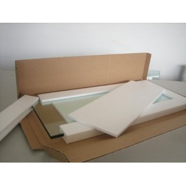 10 x 24 x 3/8 Tempered Glass