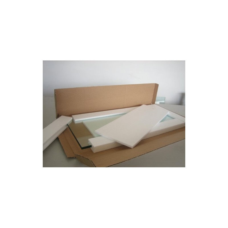 10 x 24 x 3/8 Tempered Glass