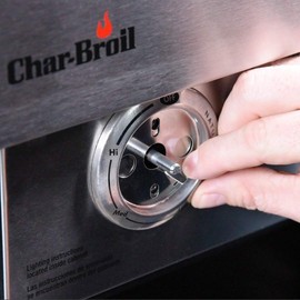 Charbroil 4984619A Natural Gas Conversion Kit-2008 to 2019, Silver