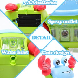 Light Up Crawling Crab Baby Toys for 1 2 3 4 Year Old Babies Toddlers Boys Girls Tummy Time Toys with Music, Toddler Walking Dancing Crab Christmas Birthday Gifts for Kids Ages 1+