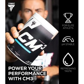 Trec Nutrition TREC Nutrition CM3 Tri-Creatine Malate Powder 500g - Orange - Enhance Performance and Muscle Power - Boost Your Workout Results