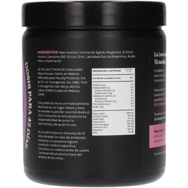 NuubyMoon Inositol 40:1 Myo Inositol (4g) + D-Chiro Inositol con sabor sutil (100mg) con CoQ10 (100mg), Magnesio, Zinc, Vitamina D3 y Probióticos – Suplemento Alimenticio en Polvo para Mujeres – 231 g, 45 porciones