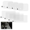 8pcs Windshield Dashcam Stickers, Transparent Electrostatic Sticker Weatherproof Windshield Camera