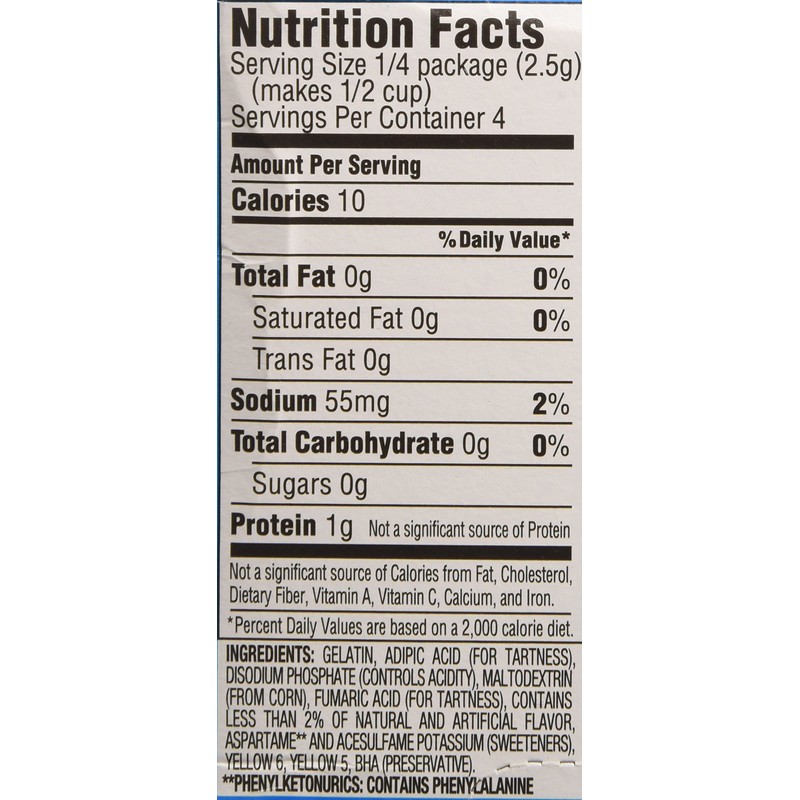 Jell-O Lemon Flavor Sugar-Free Instant Pudding 1 oz box (4-Pack)