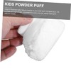 Totority 4sets Talcum Powder Puff Powder Container Puff for Gentle