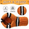 FunisFun Beer Mitten Gloves, Knit Stitched Drink Mitt Holder for