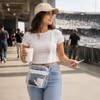 Clear Stadium Approved Crossbody Bag – Transparent PVC Shoulder Purse