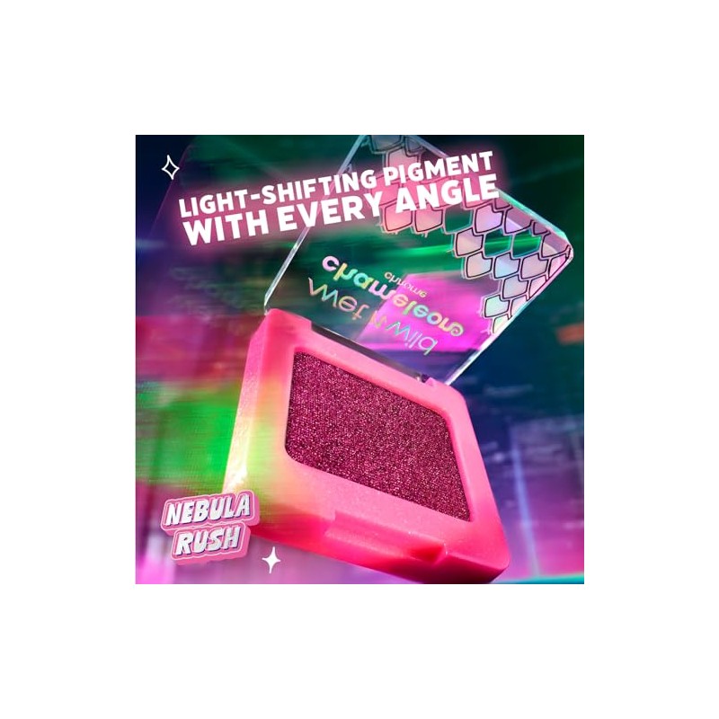 wet n wild Sombra de ojos cromada camaleón (nebula rush)