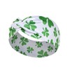 BBTDIN St Patrick's Turban for Women Shamrock Headband Green Girls