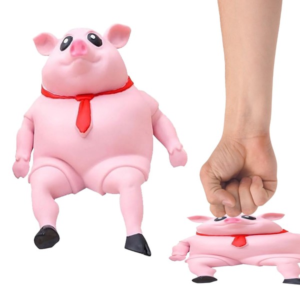 Anti-Stress Pig, Stress Pig, Piggy Squeeze Toy, Decompression Pig, Pig Squeeze Toy, Pink Piggy Squeeze Toy, Pig Toy, Stress Toy Adult Pig, Stress Toy Pig