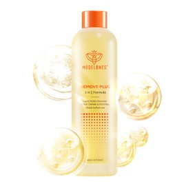 Modelones Nagellackentferner, UV Nagellackentferner mit Aceton und Jojoba-Öl Entfernt Nagellack, UV Nagellack, Acryl, Nageltips, Nailcleaner für Salon zu Hause, 240 ML