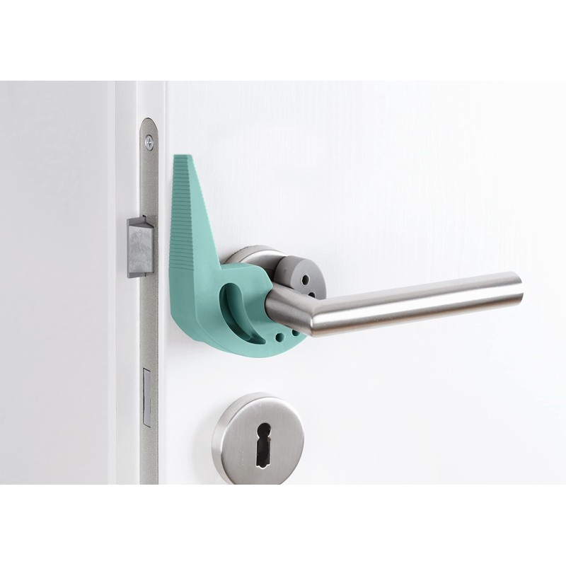 WENKO Multi-STOP® Door Stop and Window Stopper Mint - Clamp