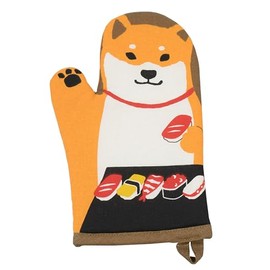 Friends Hill Mittens Sushi Sushi Brown One Size Fits Most [US-237-51]